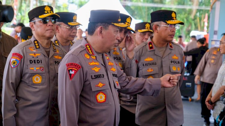 Jelang Panen Raya Jagung, Kapolri Turun Langsung Cek Lokasi ke Kalbar